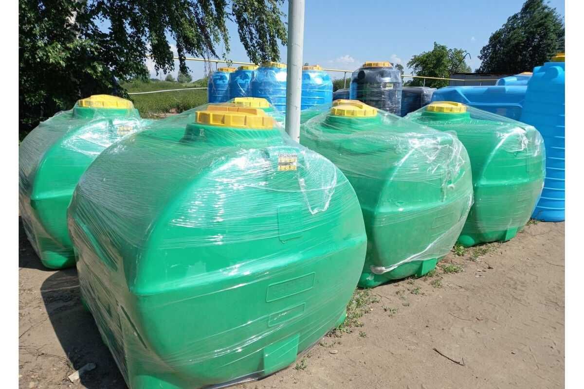 Емкость бак бочка 2000 литров горизонтальная с завода гарантия