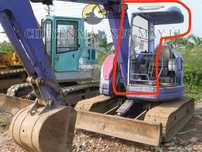 Кабина на миниэкскаватор Komatsu