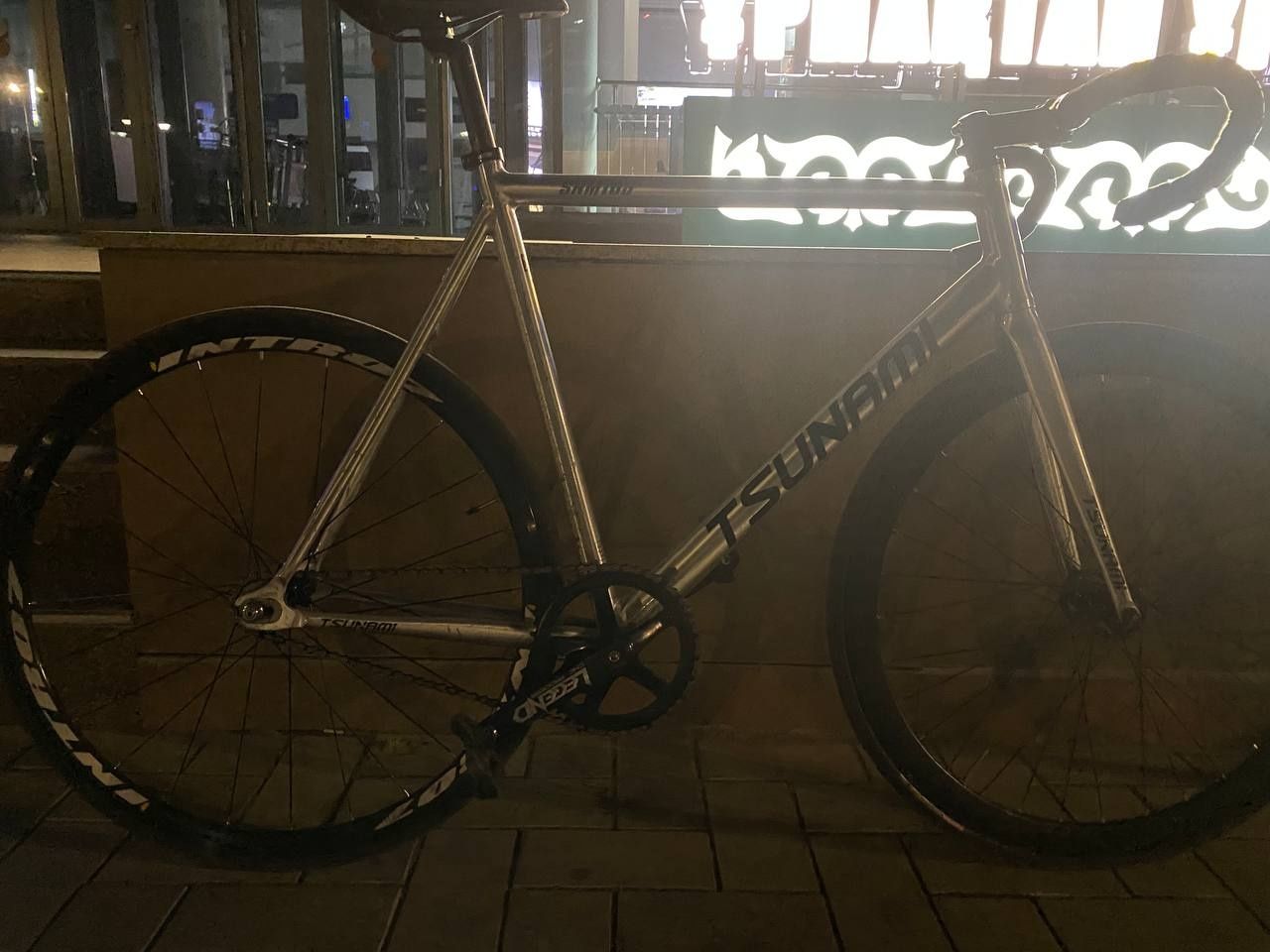 tsunami snm 100 fixed gear фикс велосипед