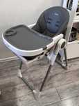 Стульчик для кормления iLovi Light с колесами Dark Gray,