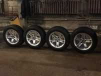 Диски с резиной зима на BMW