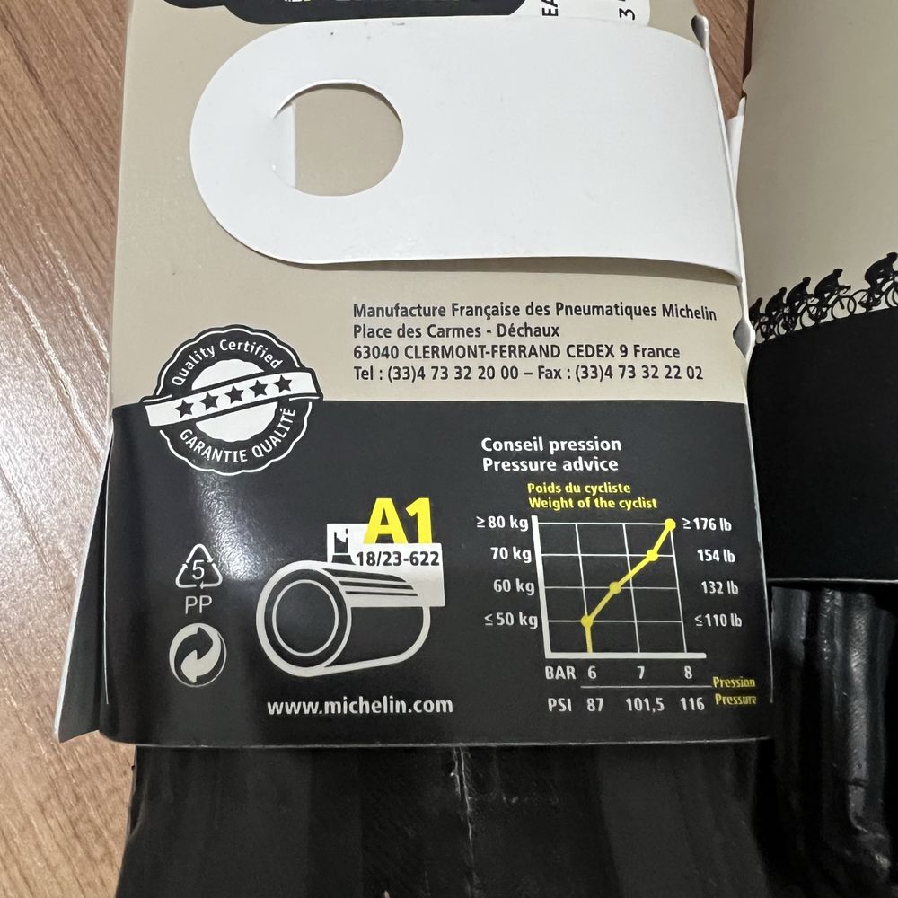 Шоссейные покрышки Michelin Lithion 2 (700x25C) – НОВЫЕ