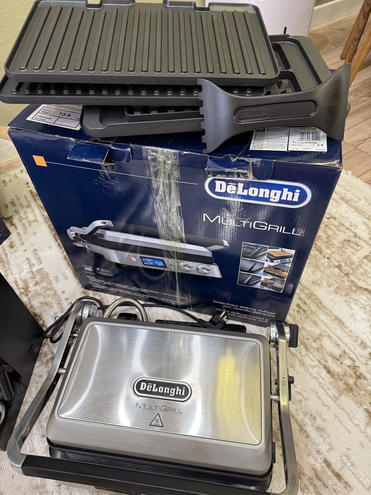 Гриль Delonghi 1030D и кофемашина ECP 31.21