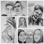 Карандашные работы  Алматы