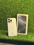 iPhone 16 Pro Max/ 256GB  100% white titanium