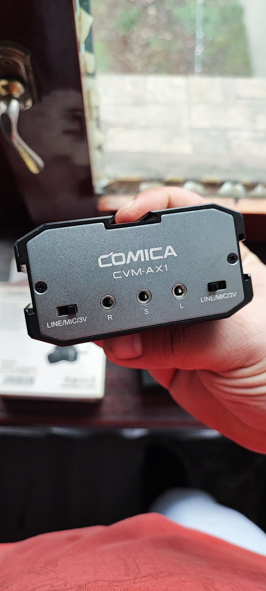 Микшер двуканальный CoMica CVM-AX1 3.5mm