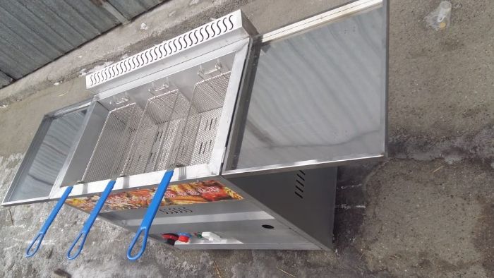 Фритюрница газовая 30л (Чиккен аппарат)
