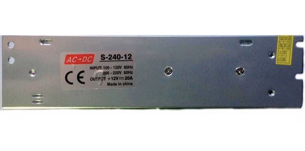 Блок питания 12V - 5/10/20/30A для видеонаблюдения и LED освещения