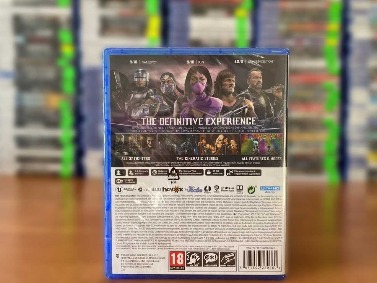 Новый Mortal Kombat 11 Ultimate PS5/ Мортал Комбат 11 Ультимейт Пс5