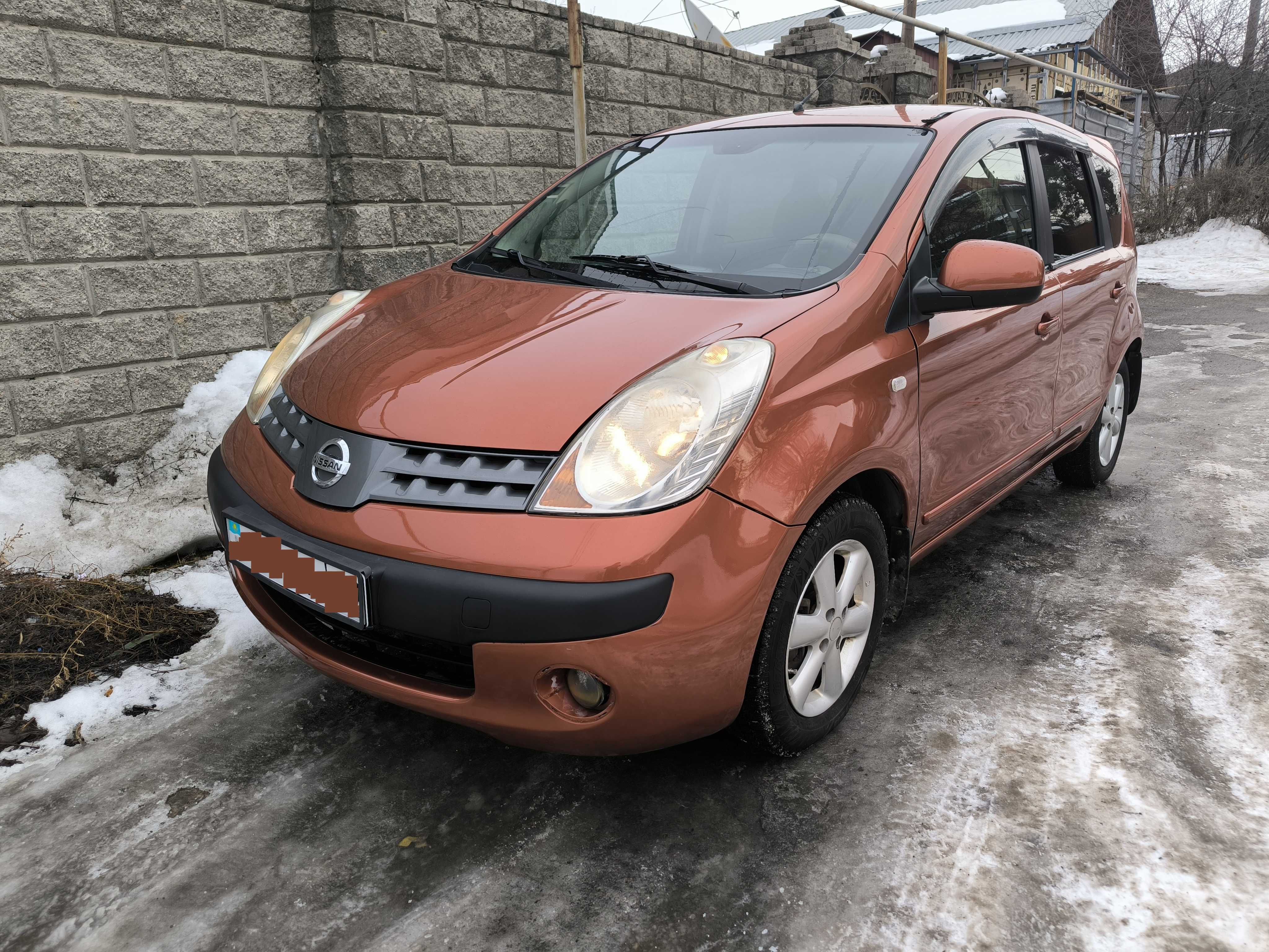 Nissan Note 2007 года 1.6л бензин Японец Передний Привод Тип КПП,  4ст