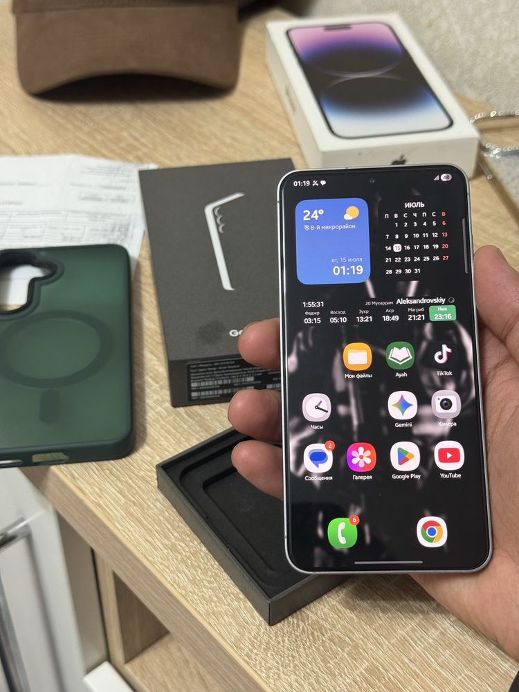 Samsung Galaxy S25 5G 128gb EAC новый 8-го числа был куплен!