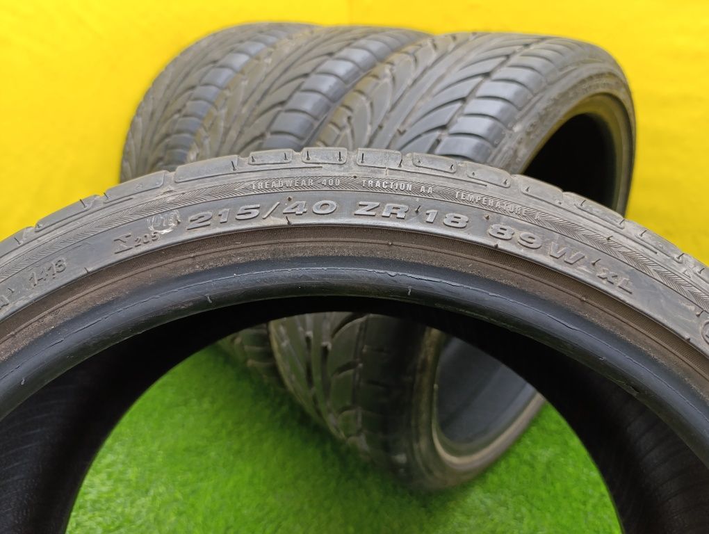 Шины 215/40 ZR18 Achilles комплект.