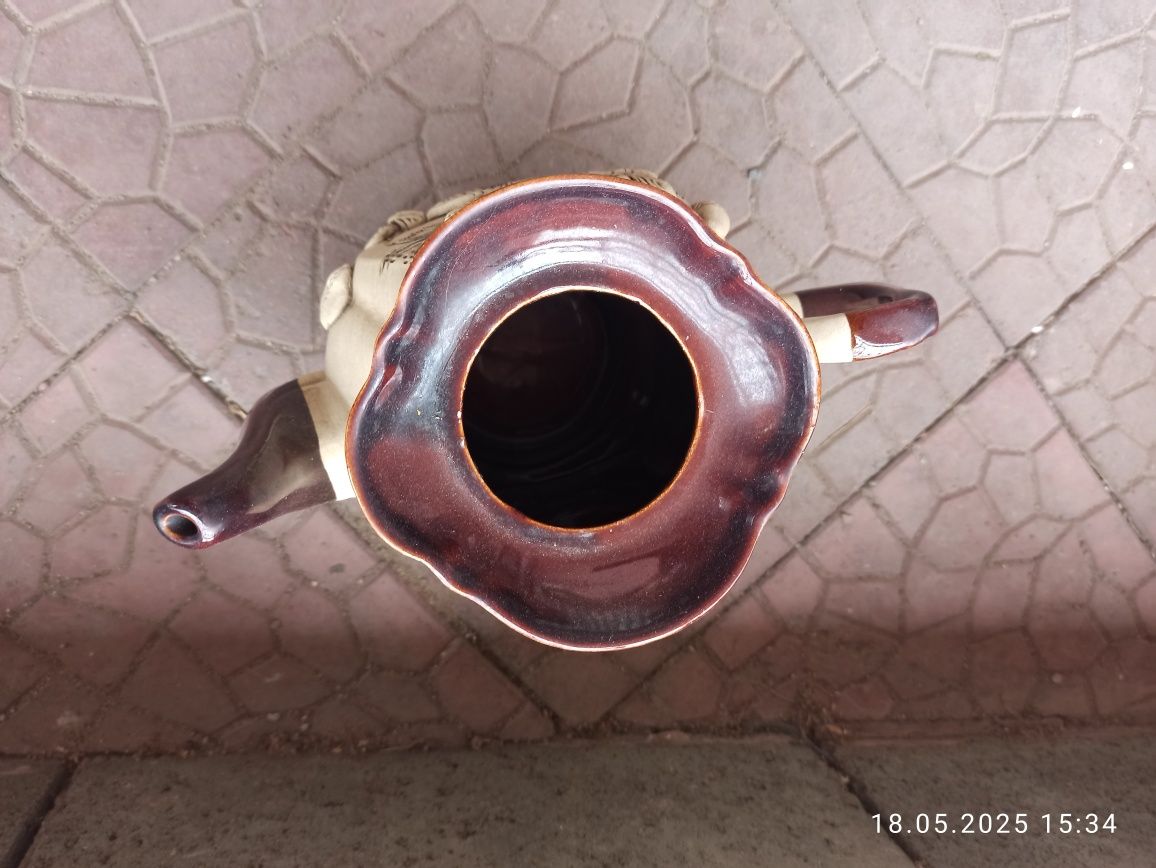 Красивый чайник керамический