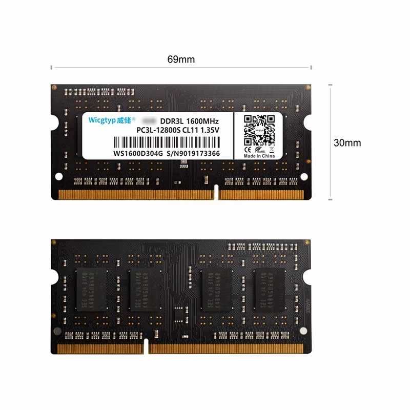 Wicgtyp DDR3, 8Gb, PC3-12800Mб/с/ 1600MHz 1.5V DIMM/ Чипы (Hynix)/