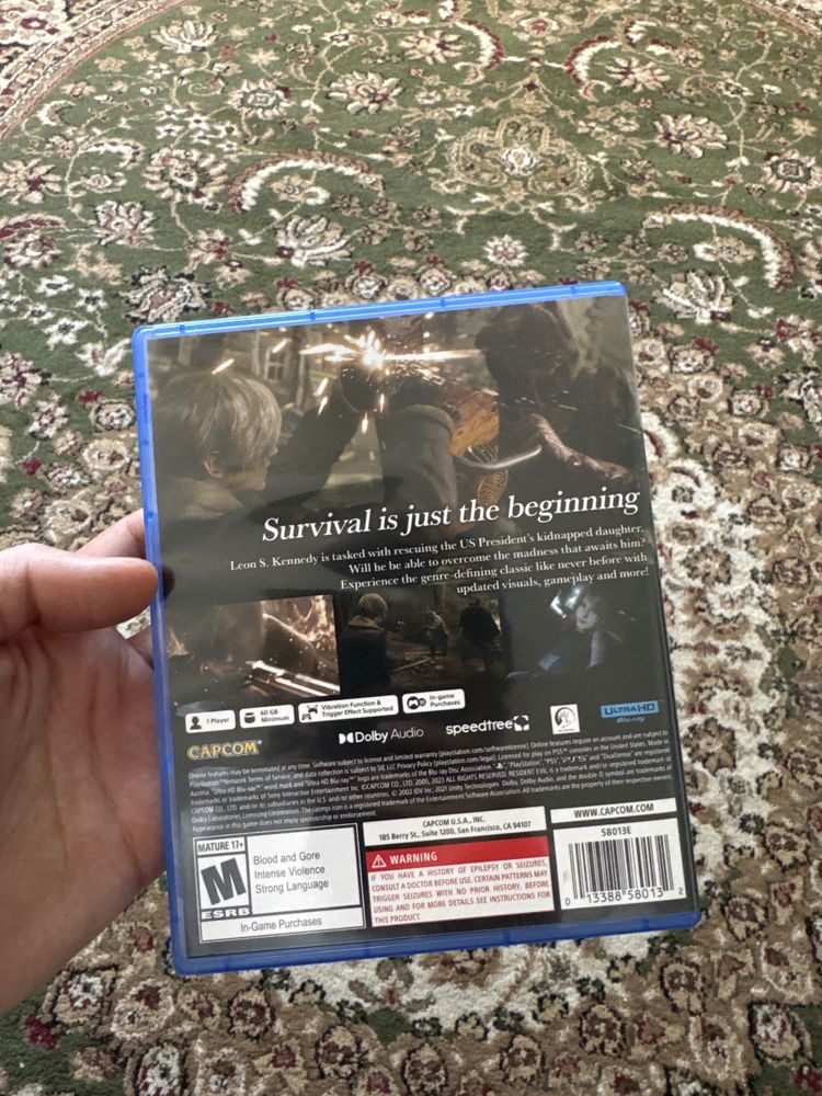 (PS5) resident evil 4  (русский)