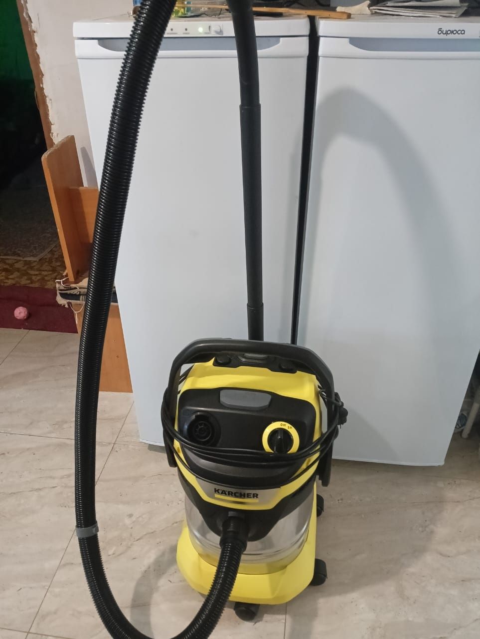 Сдается в аренду строительный пылесос Karcher