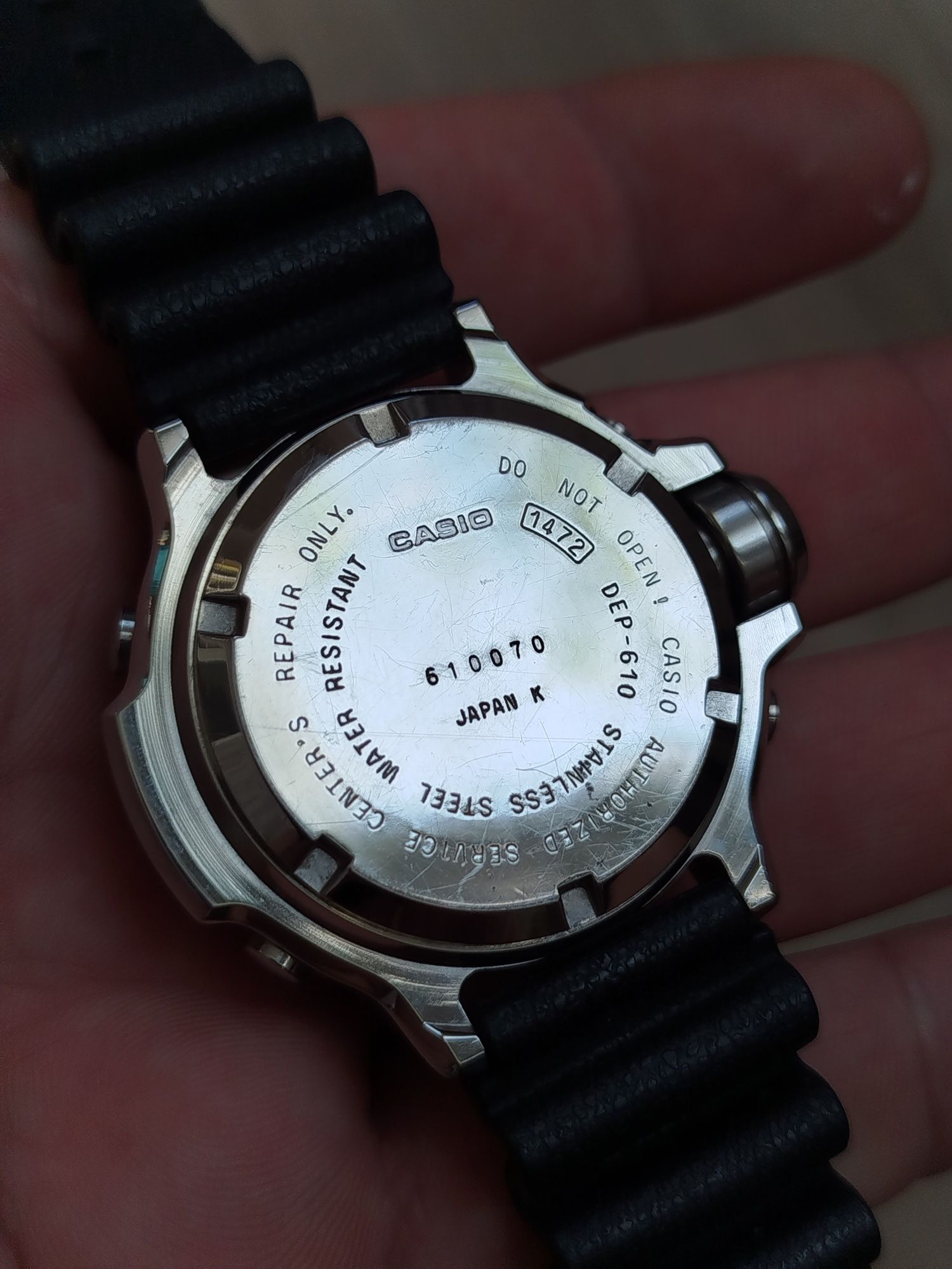 Часы Casio для дайвинга. Vintage
