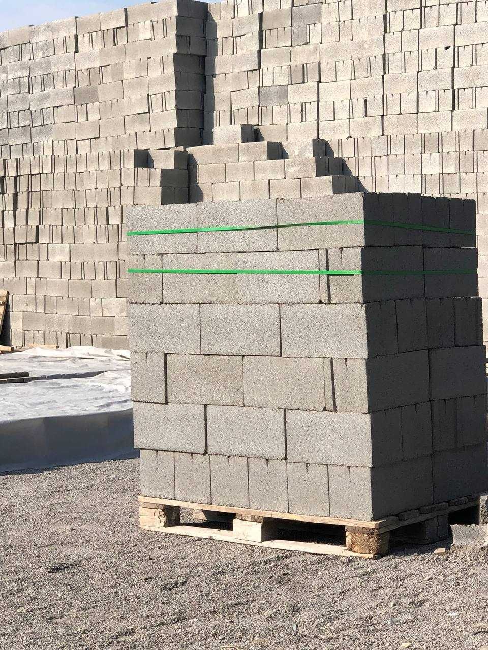 Сплитерные блоки, шлакоблоки, пескоблоки гладкие, рваные, цветные