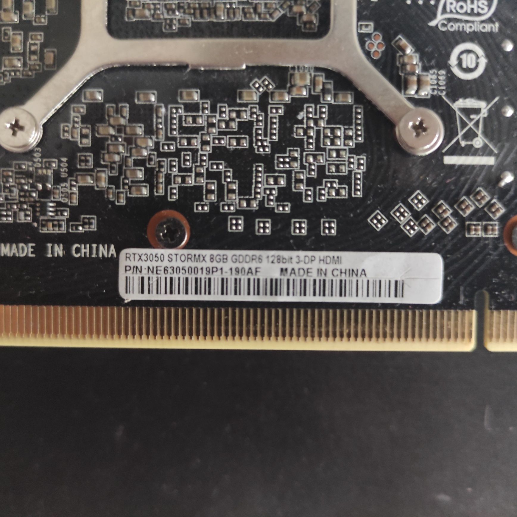 Nvidia RTX 3050 8GB