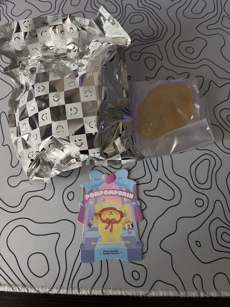 Фигурка из miniso pompompurin Sanrio