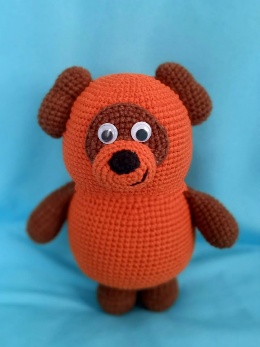Винни пух. Игрушки ручной работы