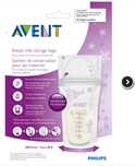 Пакеты Avent для хранения грудного молока Philips AVENT От 0 месяцев