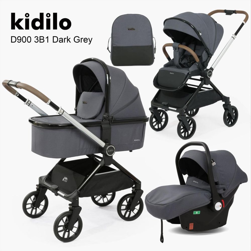 Коляска 3в1 Kidillo D900