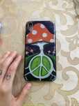 iPhone XS Max чехол хиппи грибы психоделический