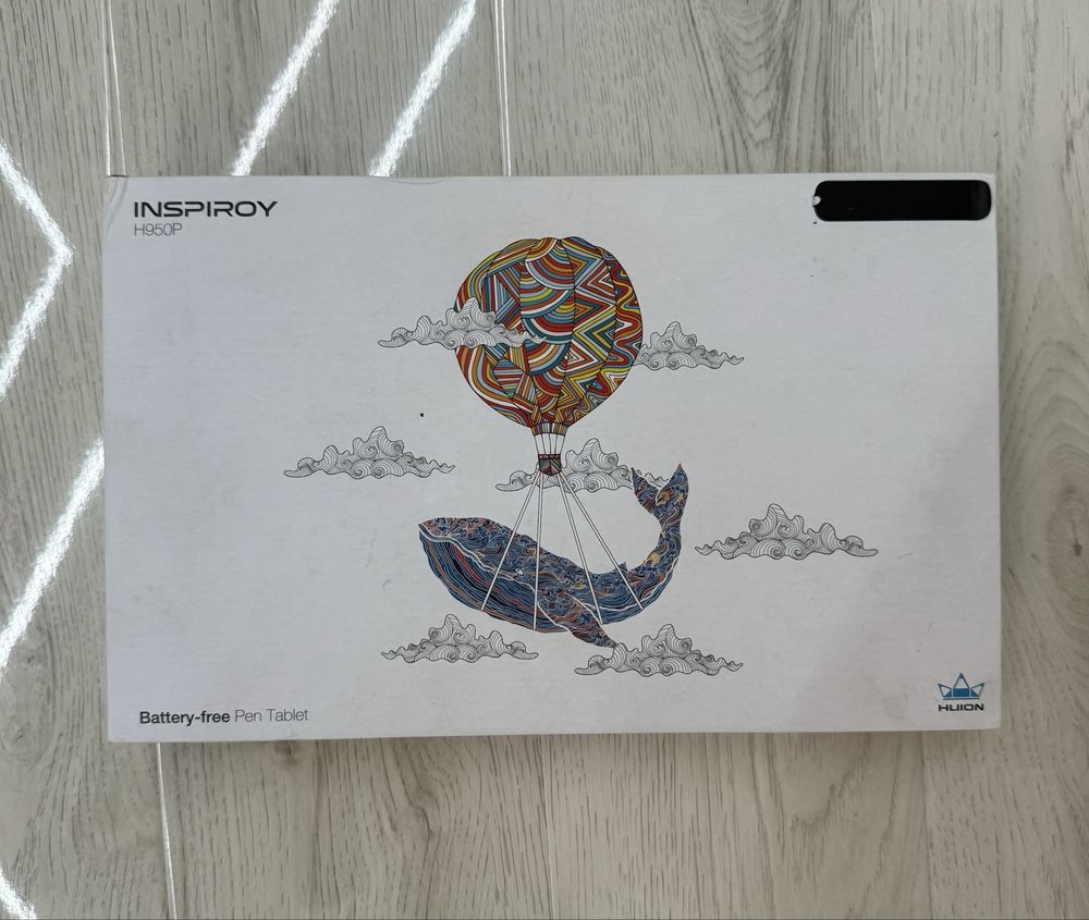 Графический планшет Huion Inspiroy H950P + подставка на ноутбук/планше