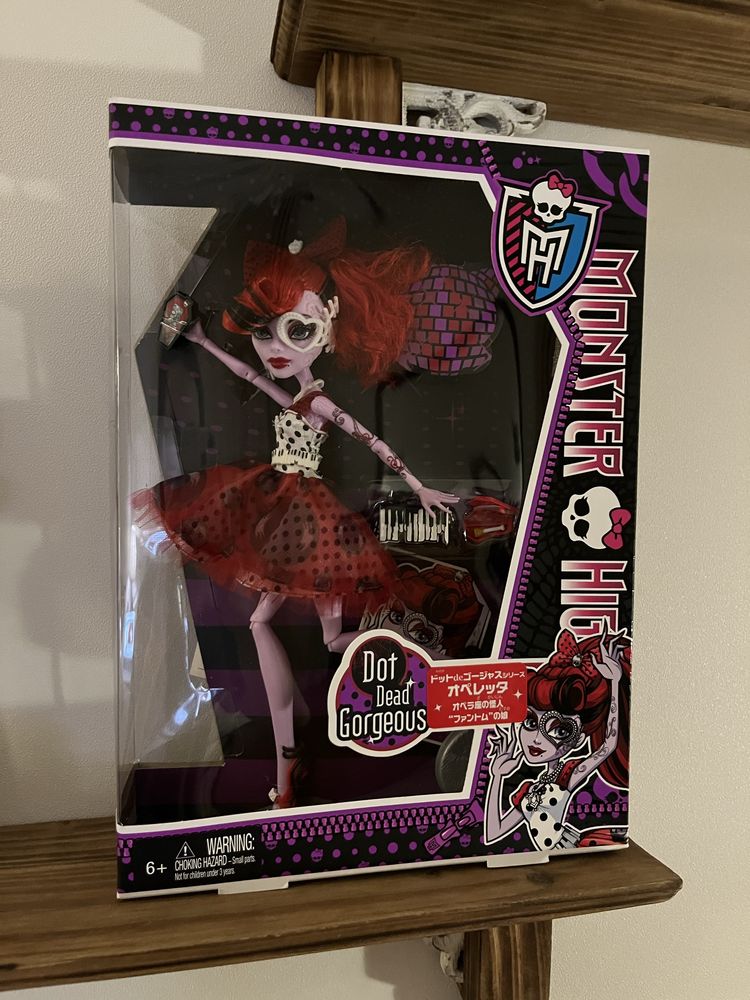 кукла монстер хай монстр monster high оперетта operetta горошек