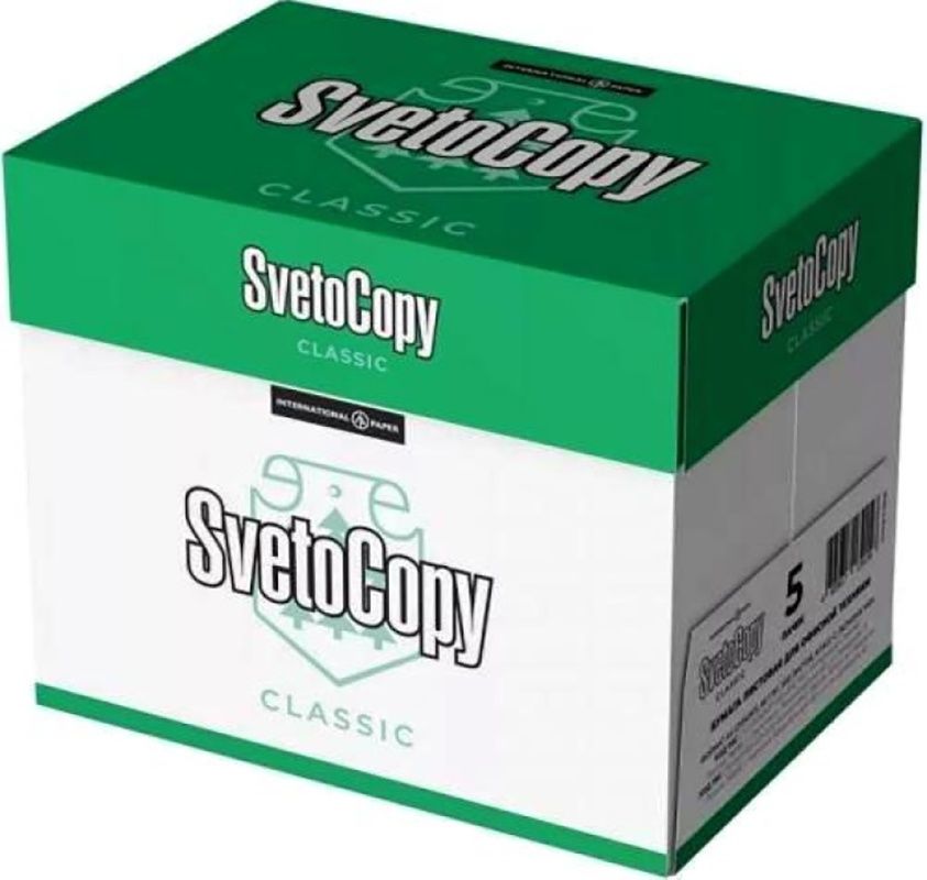 Бумага офисная -А4 500л.  "Svetocopy" Оптом