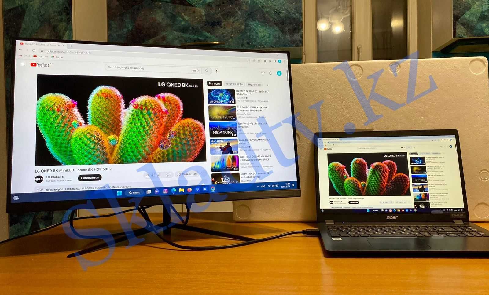FHD мониторы COV: IPS экран, 24” и 27”, доставка по Казахстану