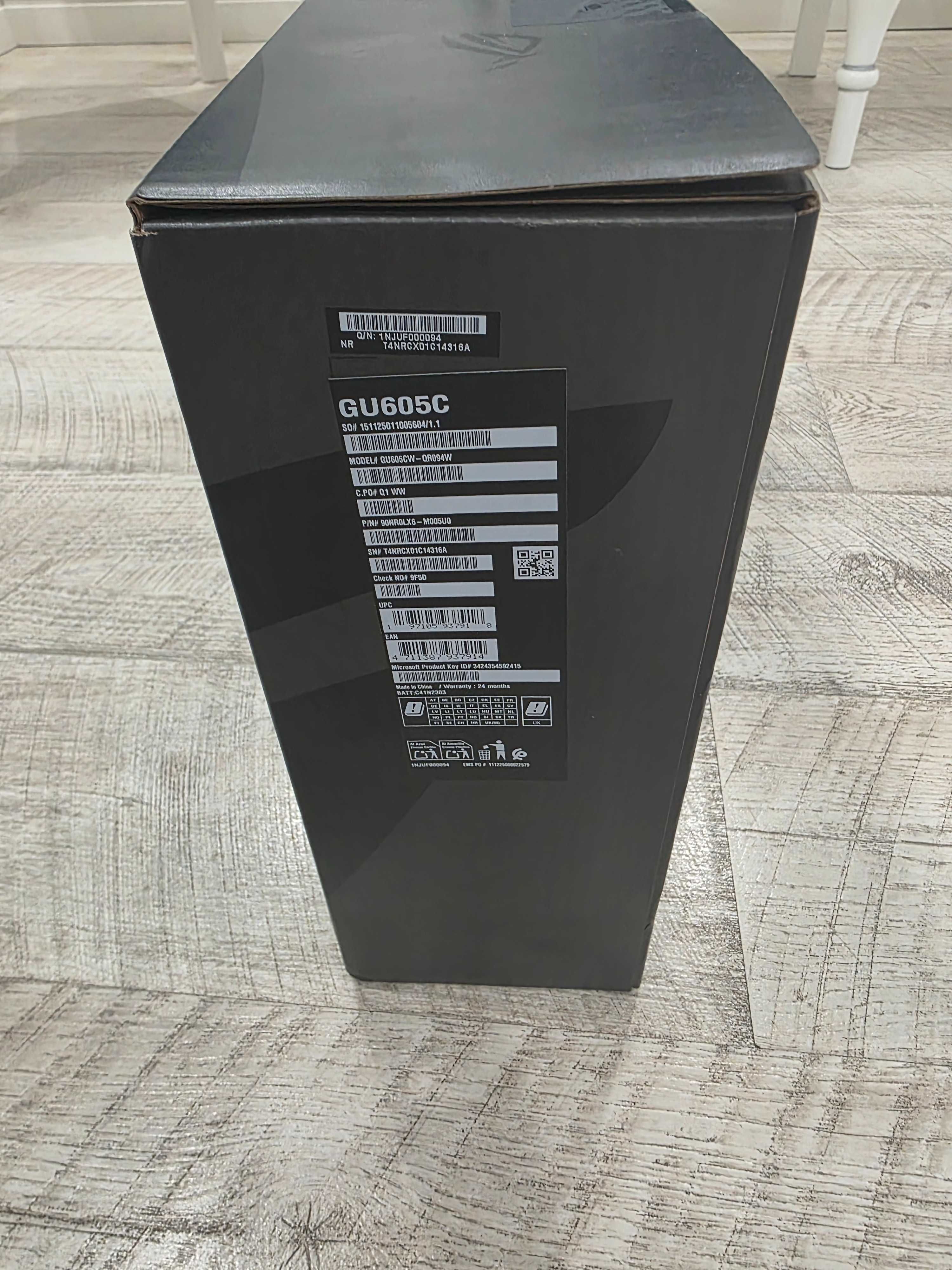 Ноутбук ASUS ROG Zephyrus G16 GU605CW
