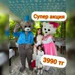 Мишка тедди аниматор Ақ қоян  аониматор  прокат