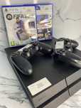 Playstation 4 classic 1 tb + 2 джойстик + ufc 4 + fifa 23
