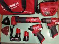 Оригинал Milwaukee m12 Fuel Brushless набор инструментов комплект