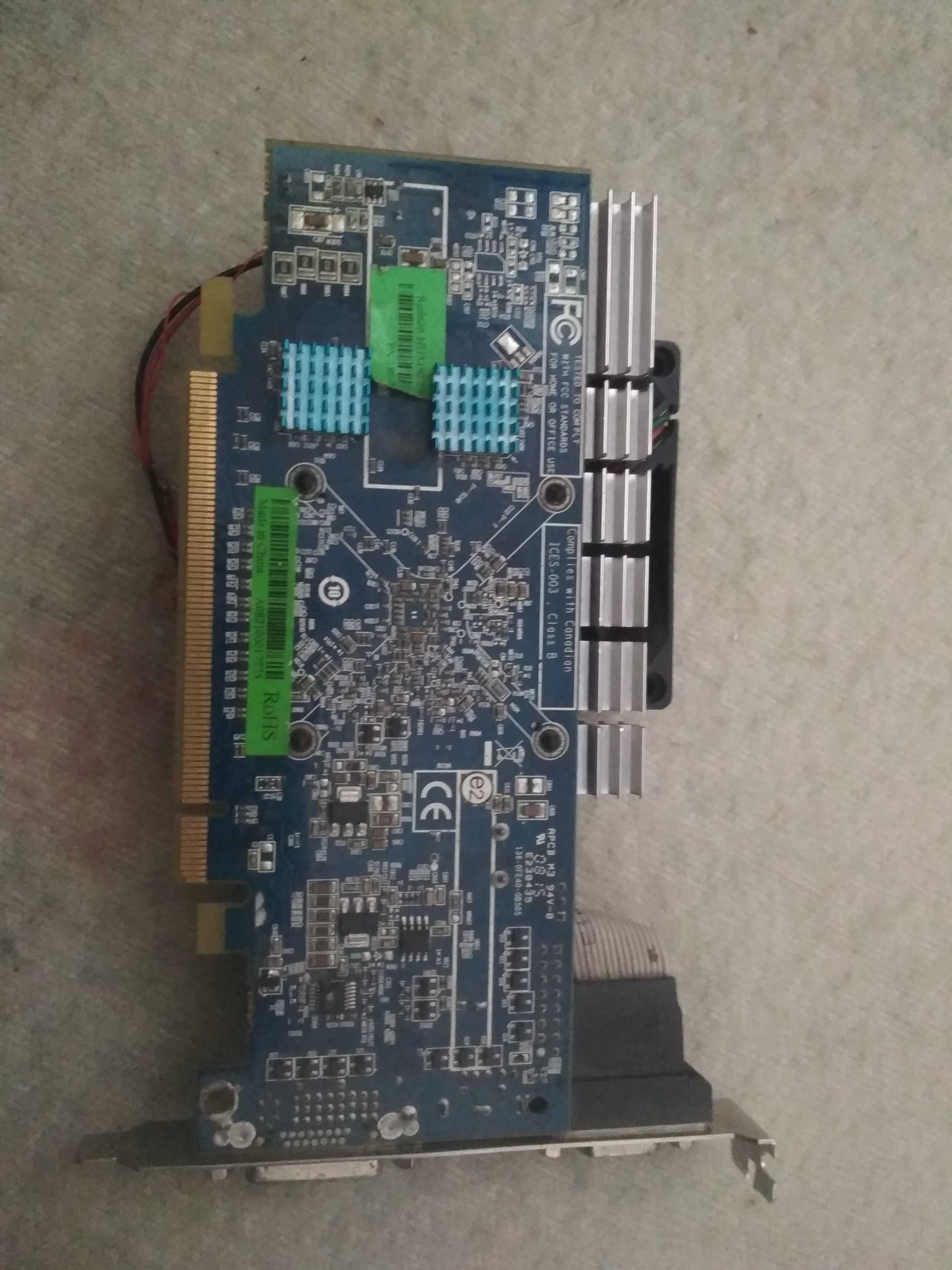 Видеокарта ATI Radeon  256 MB  для пк компьютера