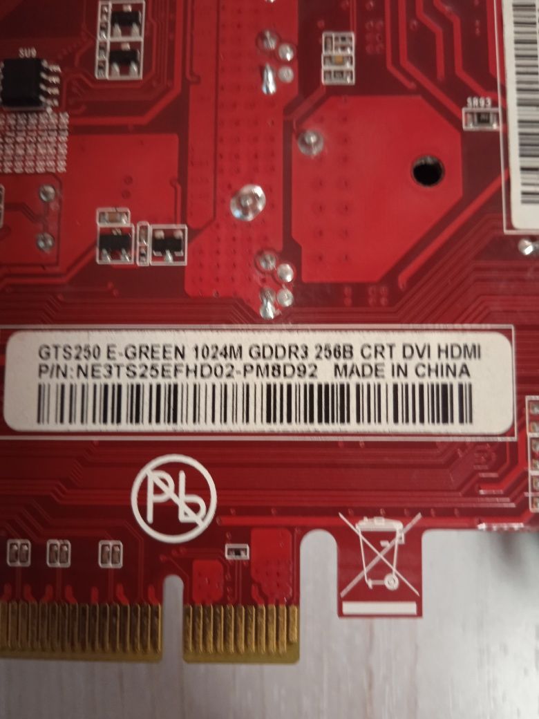 видеокарта gts 250