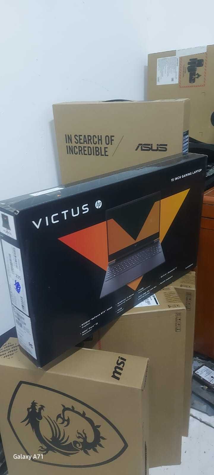 Новый!!! HР Victus Gaming 15/Core i5-13420/Ozu 16Gb/SSD 512Gb/RTX 4050