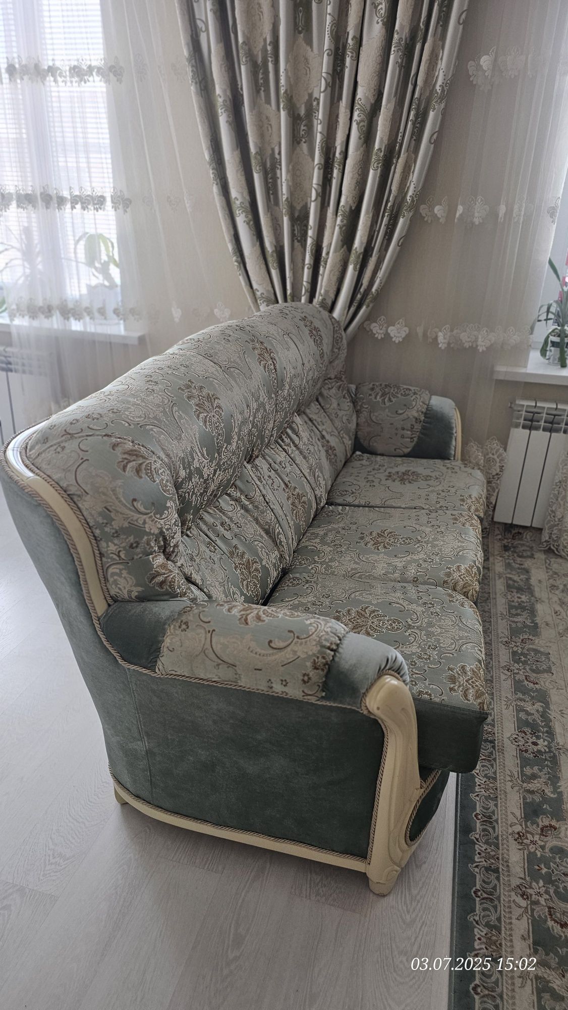 Диван раскладной с креслом