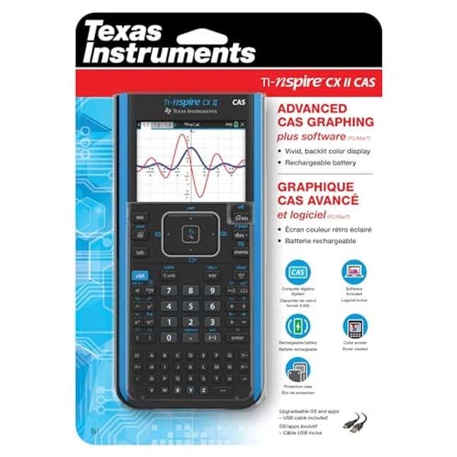 Texas Instruments TI-Nspire CX II CAS Графический Калькулятор