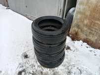 Продам шины летние на R 15 195x55, 5штук
