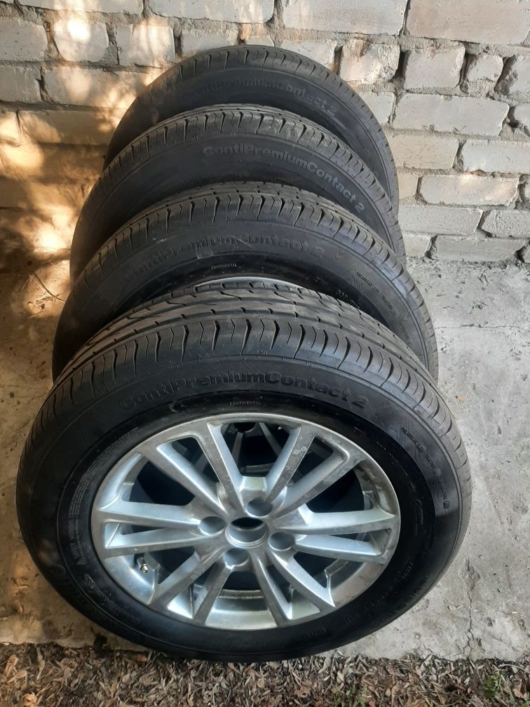 Продам колеса взборе р15 кобальт