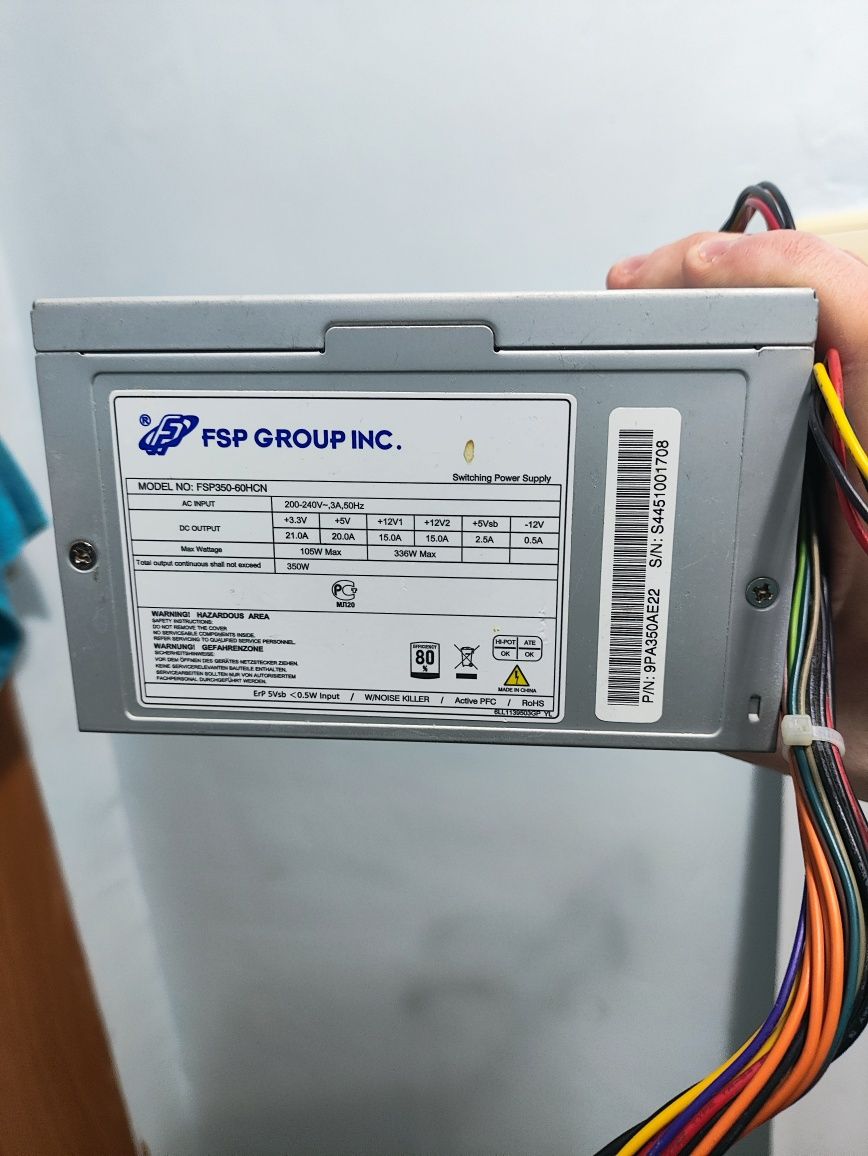 Блок питания на 350w
