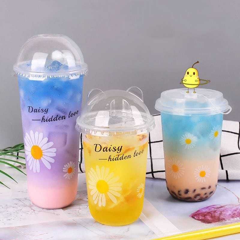 Стаканы с принтом, Бабл ти, тапиока, сухие напитки, топпинг Bubble tea