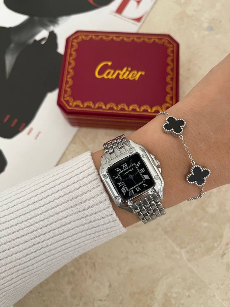 Женские часы cartier santos