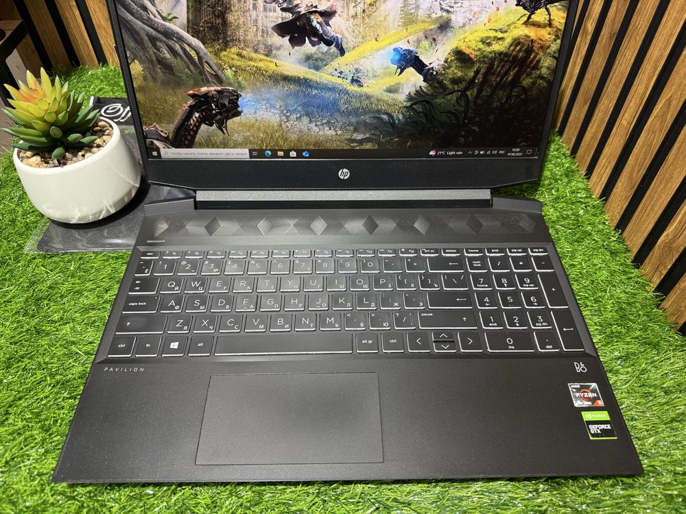 Игровой Ноутбук Hp Pavilion Gaming Ryzen5-4600H|Ram8|SSD1TB|GTX1650Ti|