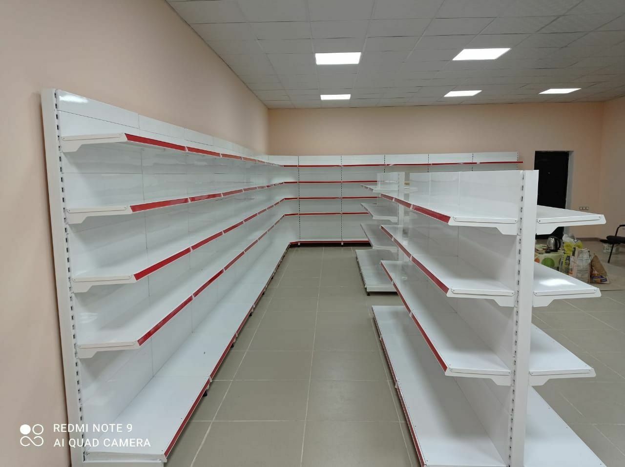 Стеллажи полки овощные хлебные кассовые боксы