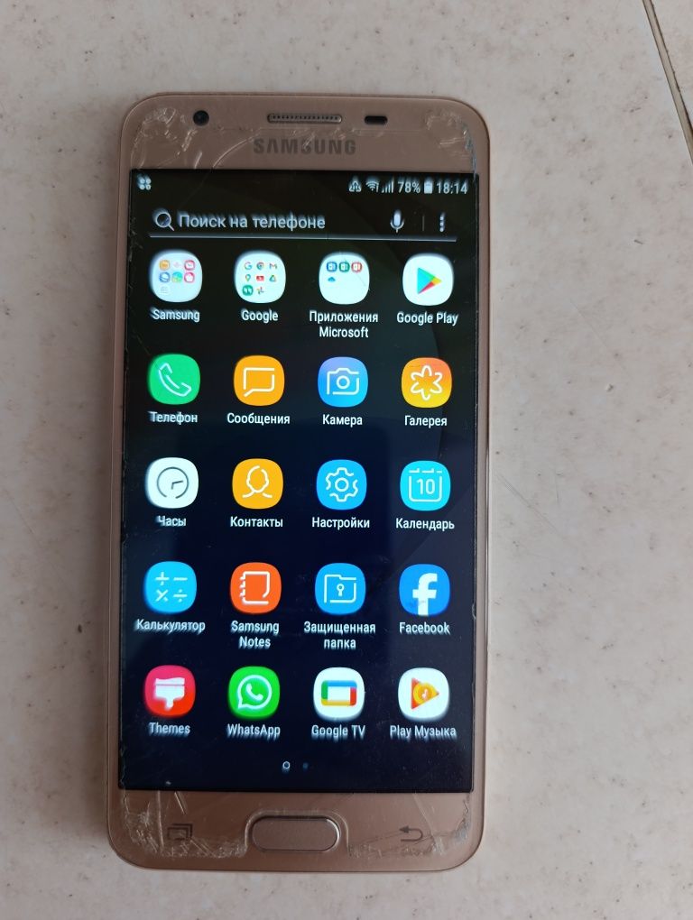 Продам телефон "SAMSUNG J-3"