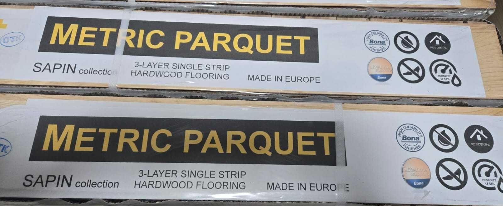 Паркет METRIC PARQUET декор. Дуб Хилл, селекция натур.